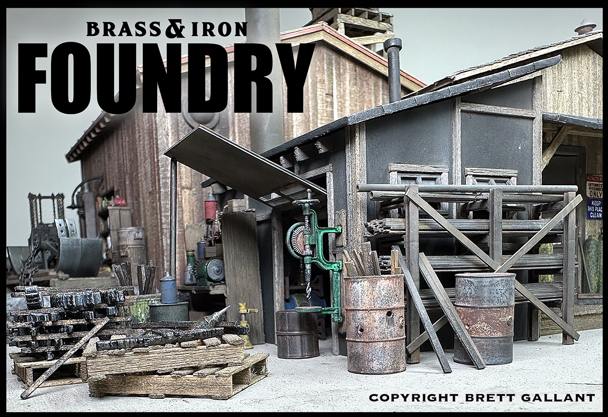 SierraWest Scale Models O Scale Brass and Iron Foundry